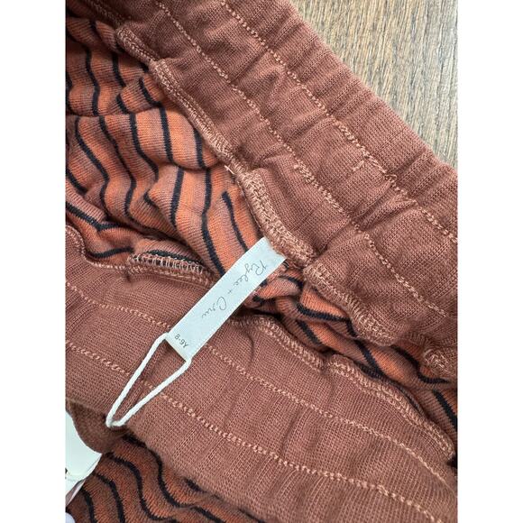 NWT New Rylee + Cru Striped Terry Joggers Pants Sz 8-9 - Picture 5 of 6